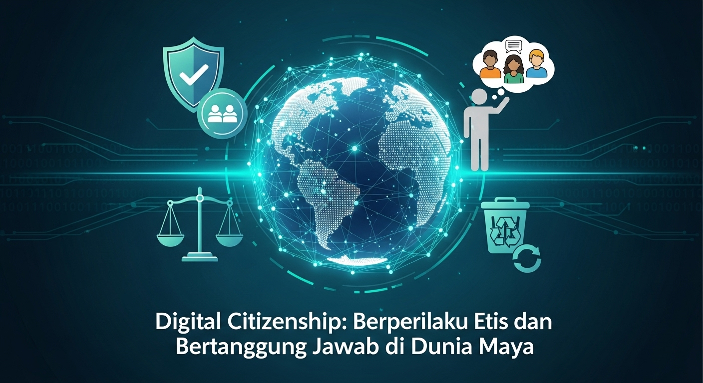 Digital Citizenship: Berperilaku Etis dan Bertanggung Jawab di Dunia Maya